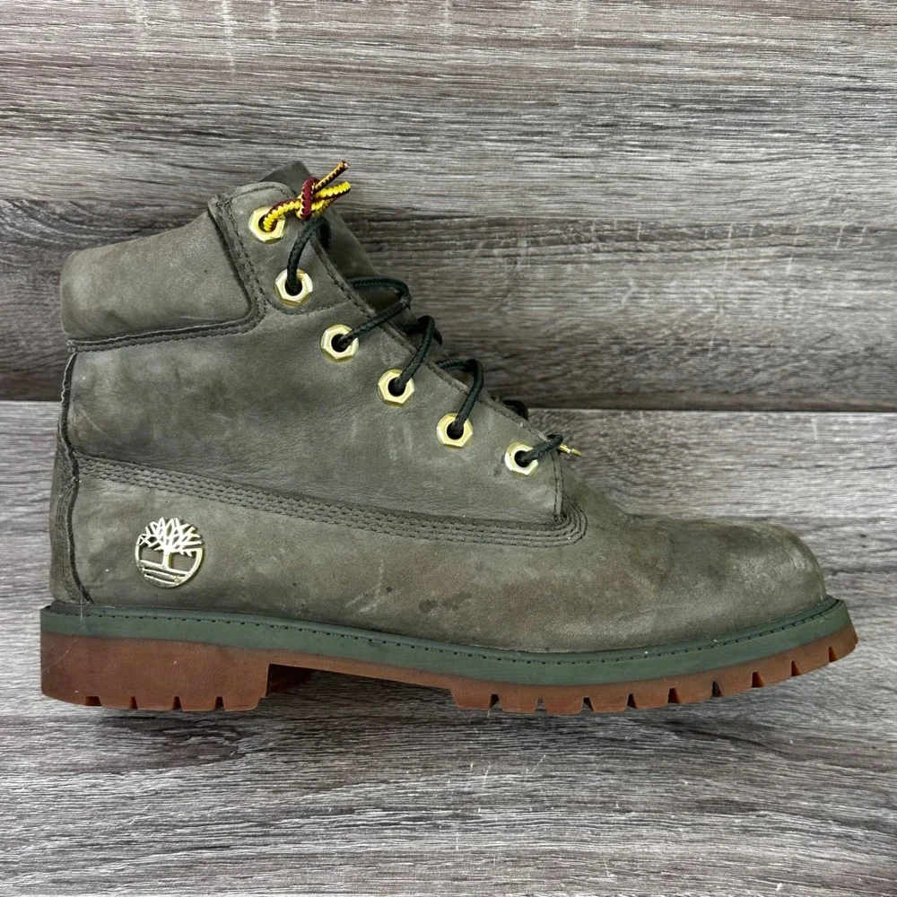 Timberland Primaloft 200 Gram Boots Boys 5.5 Rebotl Waterproof Shoes A5NBX FLAWS